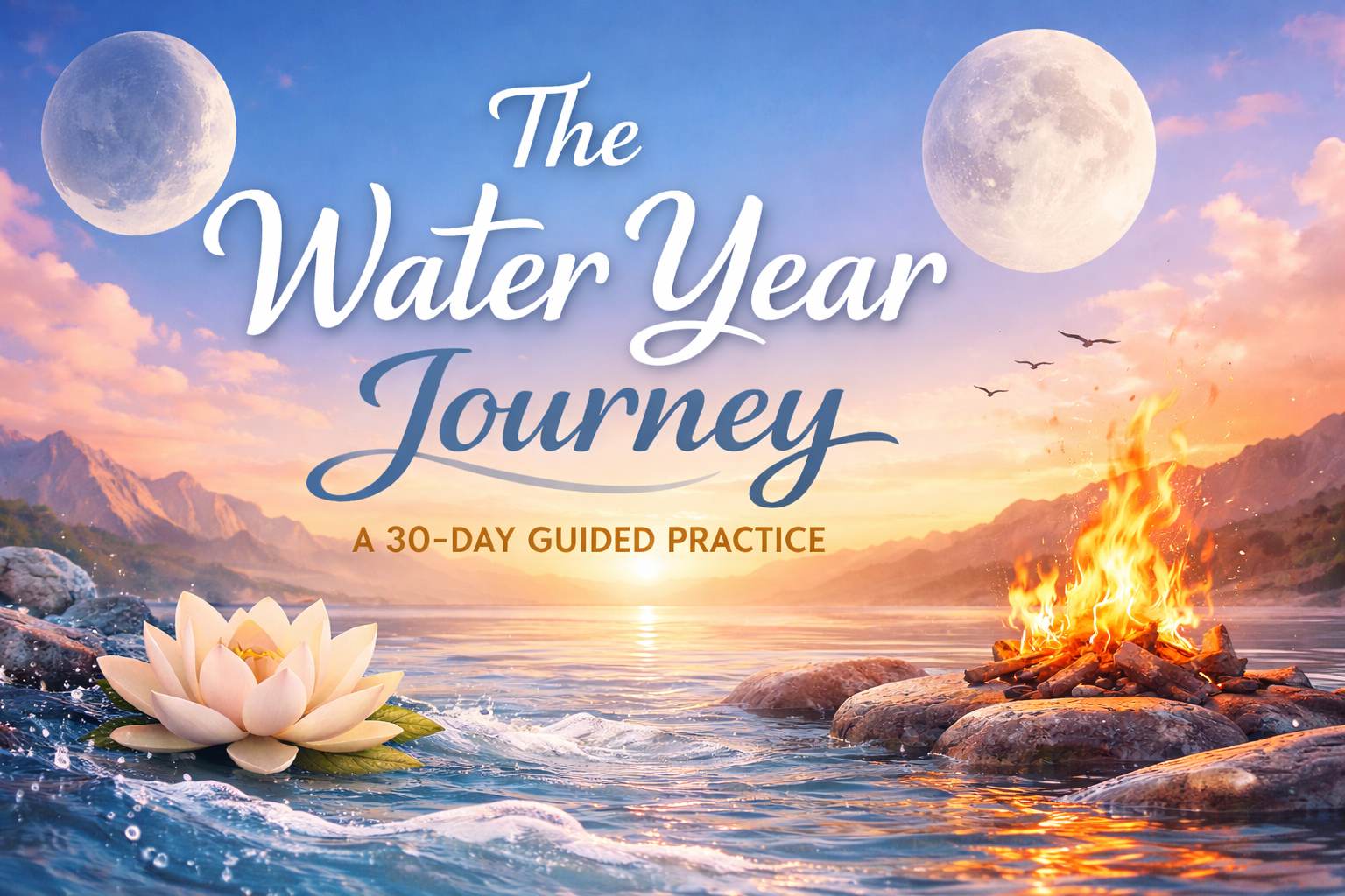 The Water Year Journey -  Practice in Awareness & Reflection